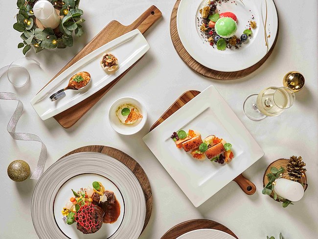 christmas eve, festive, foie gras, beef welling